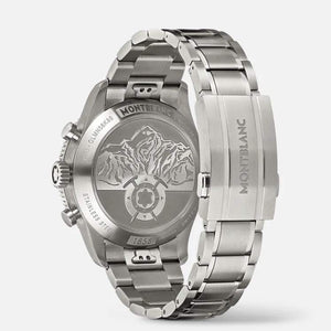 MontBlanc 萬寶龍 1858 系列 0 Oxygen 零氧暗夜綠自動上鍊計時碼錶 42mm 133298