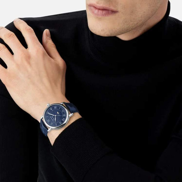 MontBlanc 萬寶龍 Star Legacy 明星傳承系列午夜藍全日曆腕錶 42mm 130967