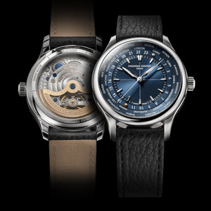 Frederique Constant 康斯登 Manufacture Worldtimer Watch Angels 聯名自製機芯世界時區腕錶 40mm - 新萬國鐘錶