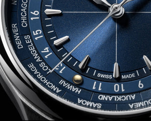 Frederique Constant 康斯登 Manufacture Worldtimer Watch Angels 聯名自製機芯世界時區腕錶 40mm - 新萬國鐘錶