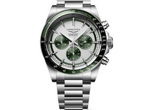 浪琴 Conquest 征服者系列計時碼錶 L3.835.4.02.6，三眼計時設計，商務休閒運動男錶推薦。