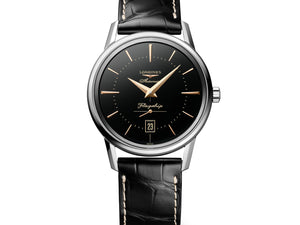 LONGINES 浪琴錶 Flagship 旗艦復刻系列機械腕錶 38.50mm L47954580 - 新萬國鐘錶