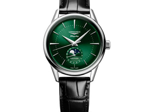 LONGINES 浪琴 Flagship 旗艦系列復刻月相機械腕錶 38.5mm L48154022