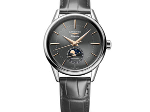 LONGINES 浪琴 Flagship 旗艦系列復刻月相機械腕錶 38.5mm L48154522