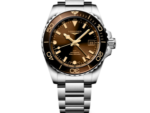 LONGINES 浪琴 HydroConquest GMT深海征服者系列兩地時間浪鬼陶瓷潛水機械錶 41mm L37904666