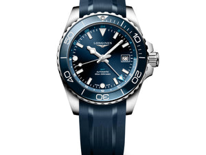 LONGINES 浪琴 HydroConquest GMT深海征服者系列兩地時間浪鬼陶瓷潛水機械錶 41mm L37904969