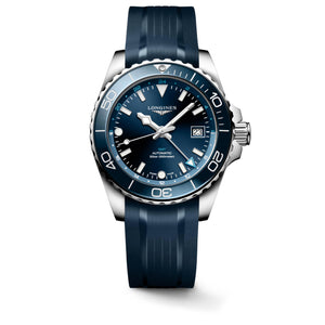 LONGINES 浪琴 HydroConquest GMT深海征服者系列兩地時間浪鬼陶瓷潛水機械錶 41mm L37904969