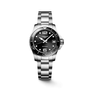 LONGINES 浪琴深海征服者系列浪鬼陶瓷潛水石英錶 32mm L33704566