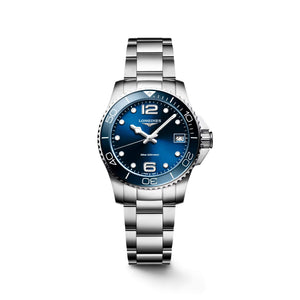 LONGINES 浪琴深海征服者系列浪鬼陶瓷潛水石英錶 32mm L33704966