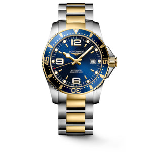 Longines 浪琴 Hydroconquest 深海者征服系列黃色PVD不銹鋼自動腕錶 41mm L37423967