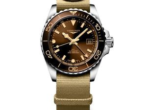 LONGINES 浪琴 HydroConquest GMT深海征服者系列兩地時間浪鬼陶瓷潛水機械錶 41mm L37904662