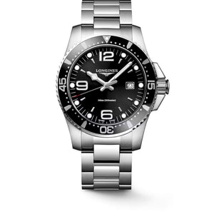 LONGINES 浪琴深海征服者系列浪鬼石英潛水錶 44mm L38404566 - 新萬國鐘錶