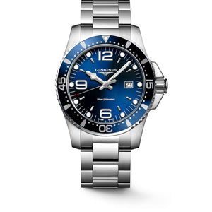 LONGINES 浪琴深海征服者系列石英機芯潛水錶 44mm L38404966 - 新萬國鐘錶