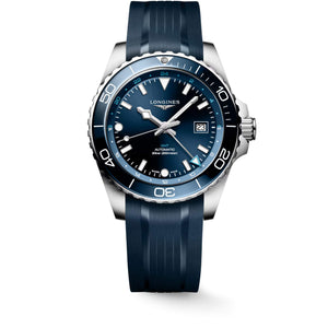 LONGINES 浪琴 HydroConquest GMT深海征服者系列兩地時間浪鬼陶瓷潛水機械錶 43mm L38904969
