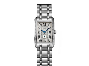 LONGINES 浪琴 DolceVita 多情系列鑽圈石英方形女錶 20.80 x 32mm L52550716 - 新萬國鐘錶