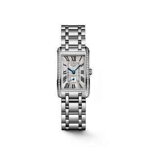 LONGINES 浪琴 DolceVita 多情系列鑽圈石英方形女錶 20.80 x 32mm L52550716 - 新萬國鐘錶