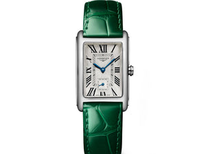 LONGINES 浪琴 Dolve Vita 多情系列優雅方形女士石英腕錶 23.30 x 37.00 mm L5512471A - 新萬國鐘錶