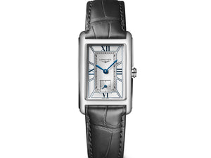 LONGINES 浪琴 Dolve Vita 多情系列優雅方形女士石英腕錶 23.30 x 37.00 mm L55124752 - 新萬國鐘錶