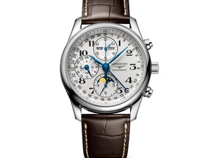 LONGINES Master 浪琴巨擘系列全日曆月相計時碼錶 40mm L26734783