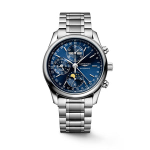 LONGINES Master 浪琴巨擘系列全日曆月相計時碼錶 40mm L26734926