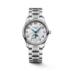 LONGINES 浪琴 MASTER 巨擘系列月相機械腕錶 34mm L24094786