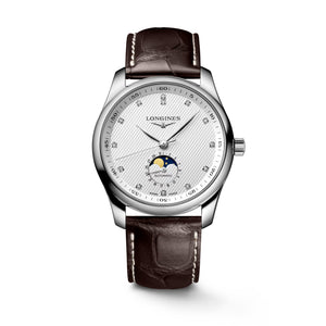 LONGINES Master 浪琴巨擘系列真鑽月相機械錶 40mm L29094773