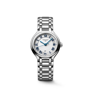 LONGINES 浪琴 PrimaLuna 新月系列優雅羅馬石英女錶 30mm L81424716