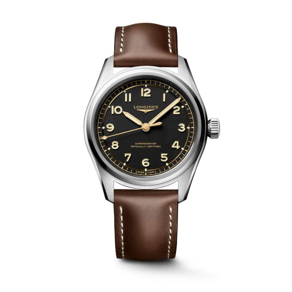 LONGINES 浪琴 Spirit Pilot 先行者系列不銹鋼機械飛行腕錶 39mm L38094532