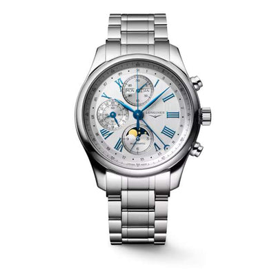 LONGINES Master 浪琴巨擘系列全日曆月相計時碼錶 42mm L27734716