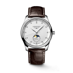 LONGINES Master 浪琴巨擘系列真鑽月相機械錶 40mm L29094773