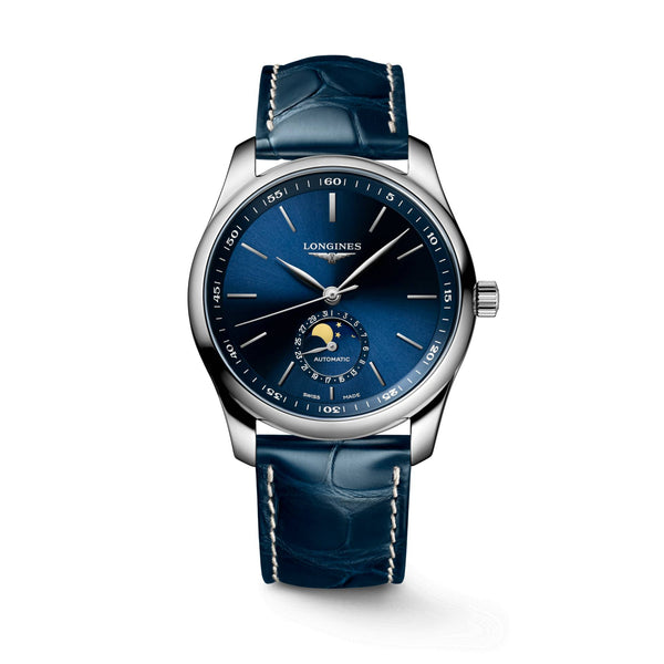 LONGINES Master 浪琴巨擘系列月相機械錶 藍面 40mm L29094920
