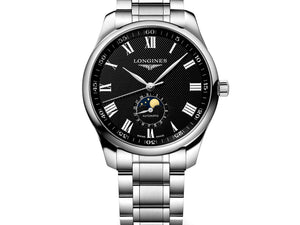 LONGINES Master 浪琴巨擘系列月相機械錶羅馬字面 42mm L29194516 - 新萬國鐘錶