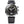 VULCAIN 窩路堅領航員系列鬧鈴手上鍊世界時區黑面腕錶 42mm 110163A07.BFC102