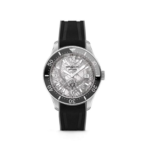 MontBlanc 萬寶龍 Iced Sea 系列300米日期顯示自動潛水腕錶 41mm 130807