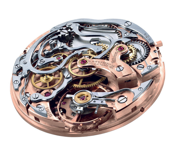 MontBlanc 萬寶龍 1858系列青銅單按把計時碼錶 Minerva 自製機芯限量版100枚 117064