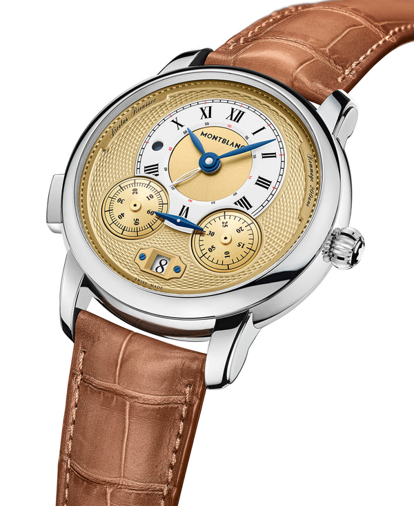 MontBlanc Star Legacy 萬寶龍明星傳承系列Nicolas Rieussec計時腕錶 128674