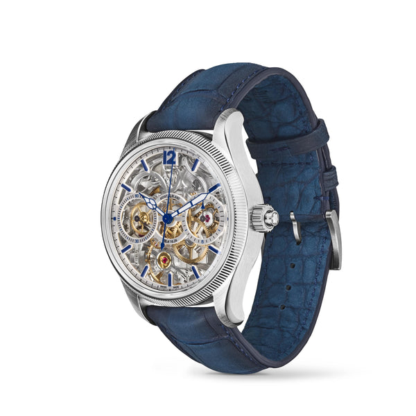 MontBlanc 萬寶龍 1858 系列單按把計時腕錶 Unveiled Secret 限量款58 129613