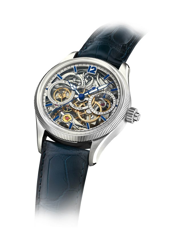 MontBlanc 萬寶龍 1858 系列單按把計時腕錶 Unveiled Secret 限量款58 129613