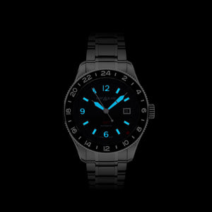 MontBlanc 萬寶龍1858系列 GMT 兩地時區日期顯示自動腕錶 42mm 129615