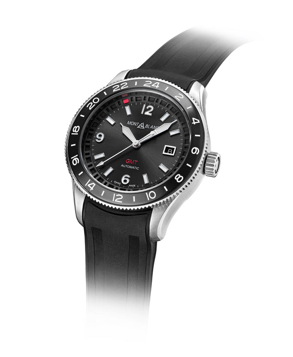 MontBlanc 萬寶龍1858系列 GMT 兩地時區日期顯示自動腕錶 42mm 129766