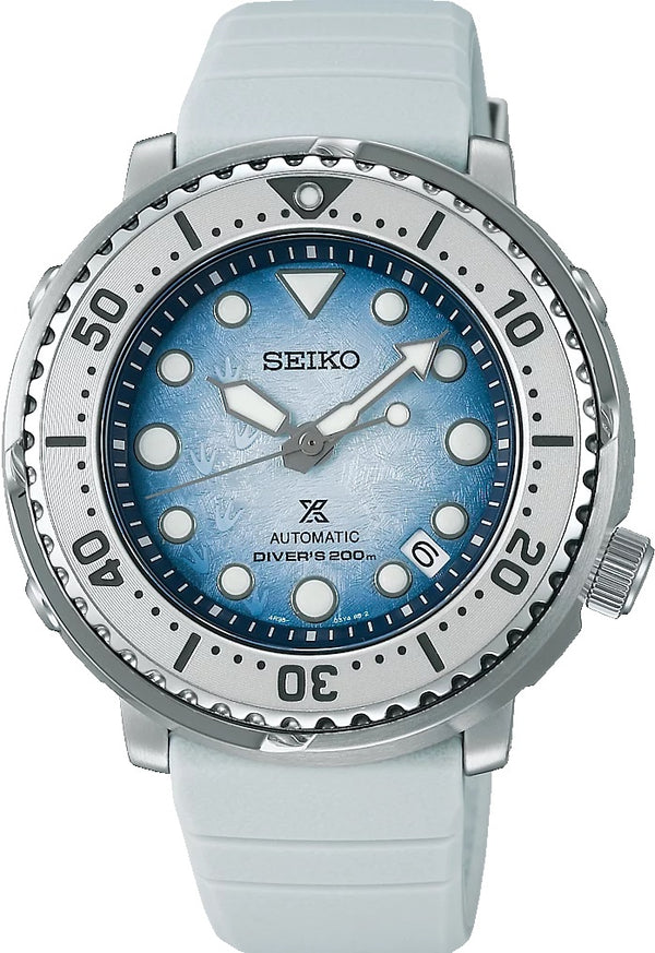 SEIKO 精工 Prospex Save the ocean 企鵝漫步200米潛水機械錶 SRPG59K1
