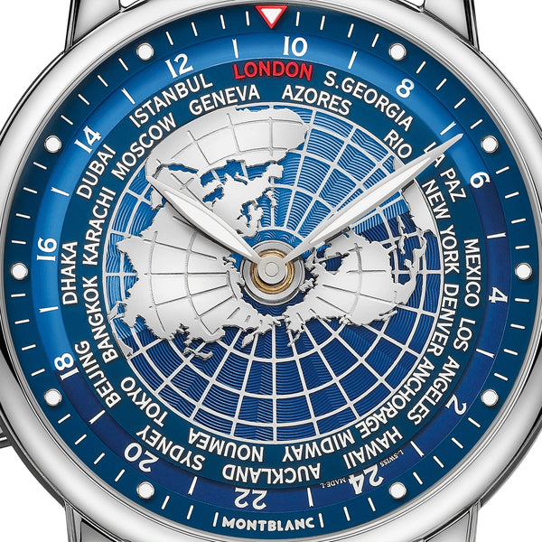 MontBlanc 萬寶龍 Star Legacy Orbis Terrarum 明星傳承系列世界時區腕錶 43mm 126108