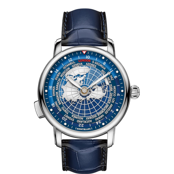 MontBlanc Star Legacy Orbis Terrarum 萬寶龍明星傳承系列世界時區腕錶 126108