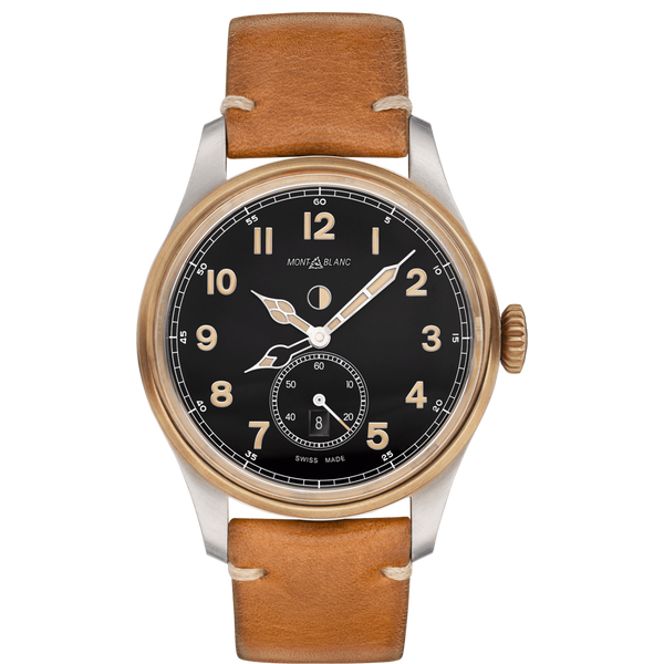 MONTBLANC 萬寶龍 1858系列 青銅雙時區自動腕錶 116479