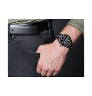 RADO 雷達錶 Captain Cook 庫克船長300米高科技陶瓷鏤空腕錶 43mm R32127152