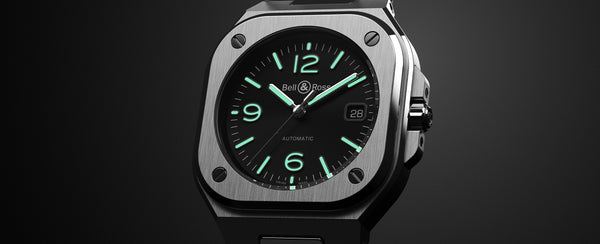 Bell & Ross 柏萊士 BR 05 BLACK STEEL BR05