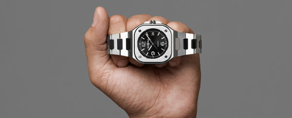 Bell & Ross 柏萊士 BR 05 BLACK STEEL BR05