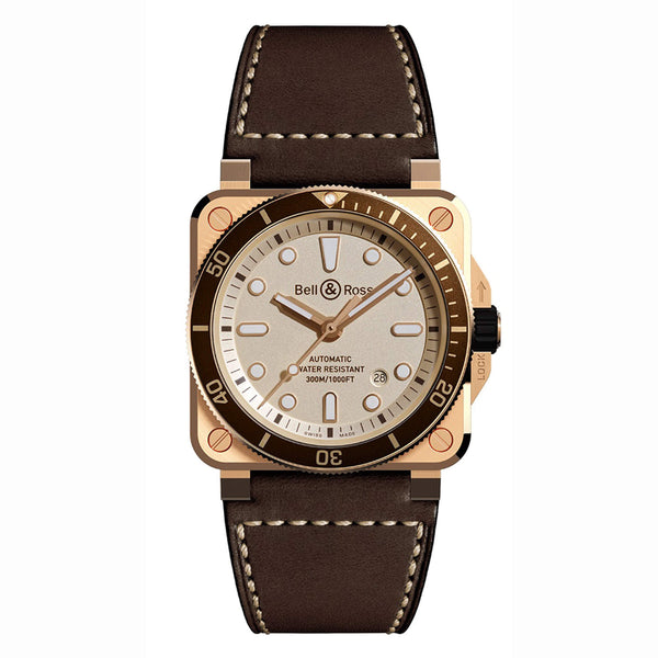 Bell & Ross 柏萊士 BR 03-92 DIVER WHITE BRONZE 青銅白面 BR0392 限量999