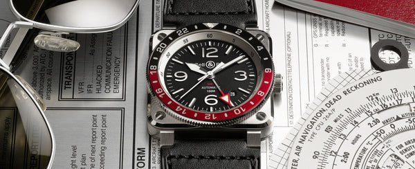 Bell & Ross 柏萊士 BR 03-93 GMT 可樂圈 BR0393-BL-ST/SCA
