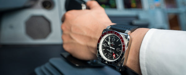Bell & Ross 柏萊士 BR 03-93 GMT 可樂圈 BR0393-BL-ST/SCA